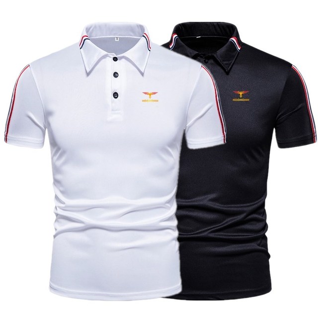 HDHDHDHDH new men's casual short-sleeved polo shirt - AliExpress